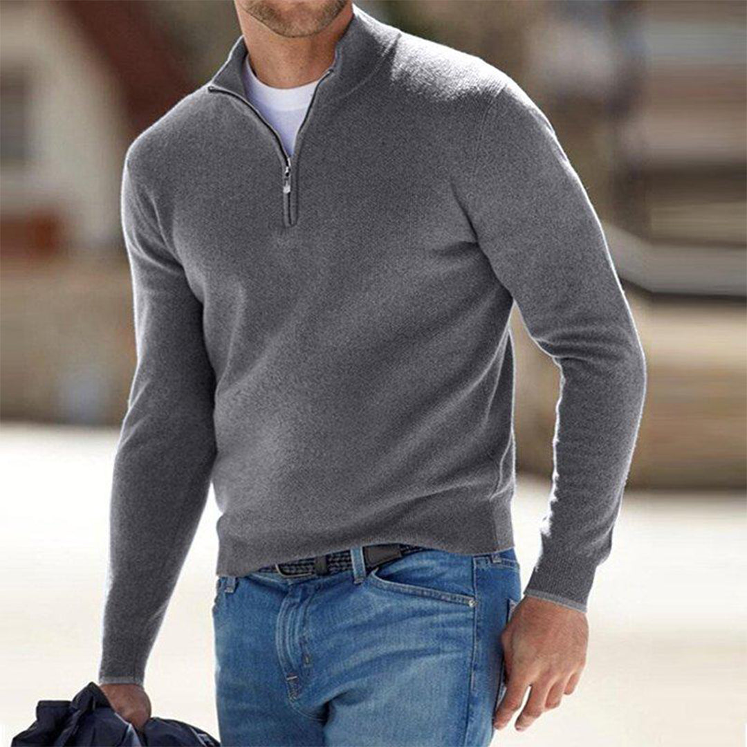 Herre Vest Fleece Med Lynlås Til Mænd Moderne Design 2