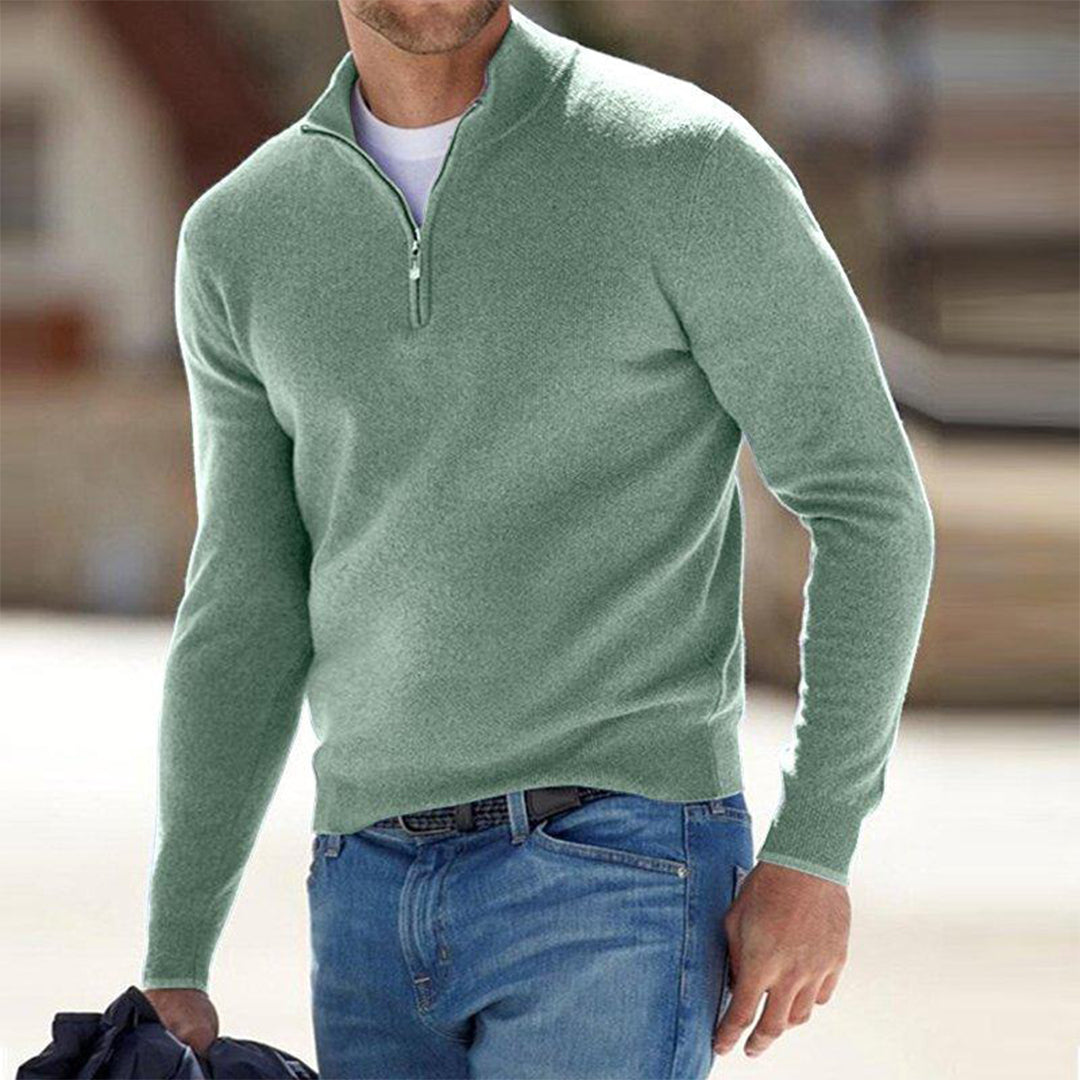 Herre Vest Fleece Med Lynlås Til Mænd Moderne Design 4