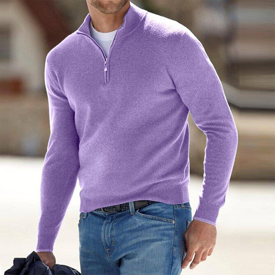 Herre Vest Fleece Med Lynlås Til Mænd Moderne Design 7
