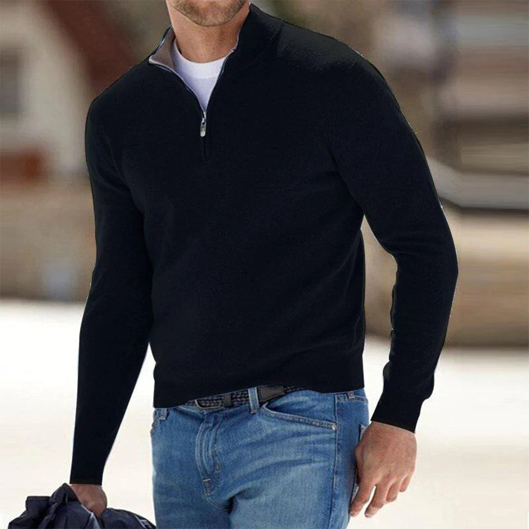 Herre Vest Fleece Med Lynlås Til Mænd Moderne Design 8