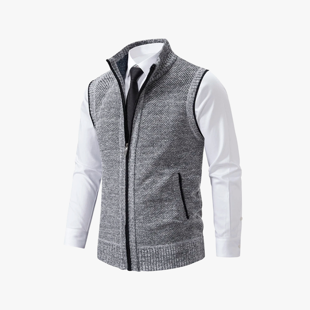 Herre Vest Klassisk Stil Blød Materiale til Mænd 4