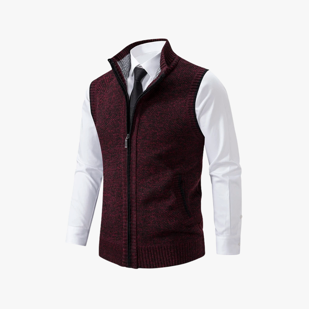 Herre Vest Klassisk Stil Blød Materiale til Mænd 6