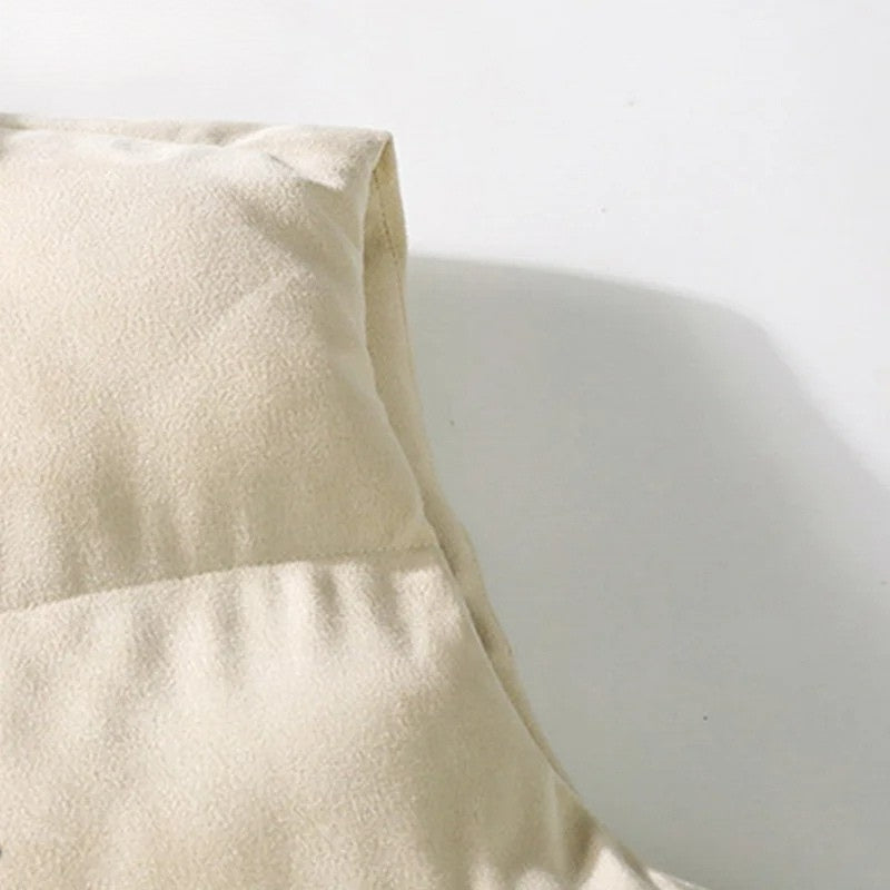 Herre Vest Med Høj Krave og Lynlåslukning 8