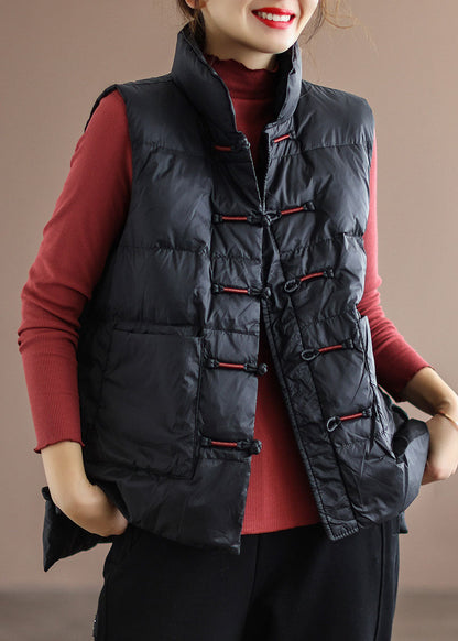 Herre Vest Puffer Med Ståkrave Og Lommer - Vest Til Mænd, Komfortabel Og Stilfuld 2