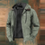 Herre Vinterjakke Bomber Design Isolerende Materialer 1