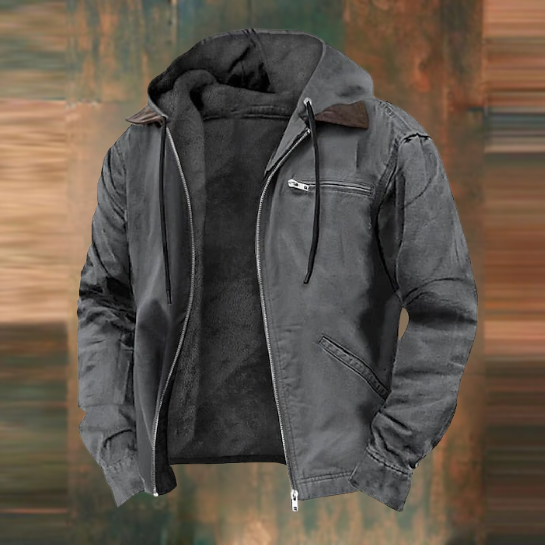 Herre Vinterjakke Bomber Design Isolerende Materialer 2