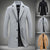 Herre Vinterjakke Lang Design Holdbar Materiale 3