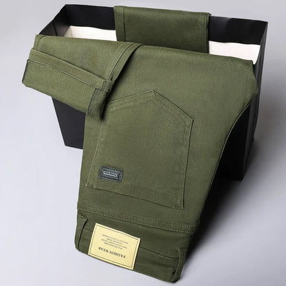 Herrebukser Casual Med Tilspidset Pasform 2