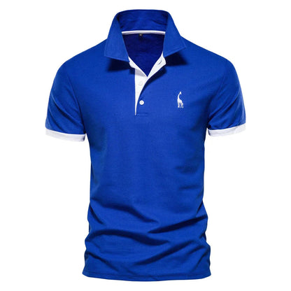 Herrepoloshirt Klassisk Komfortabel Bomuld 2