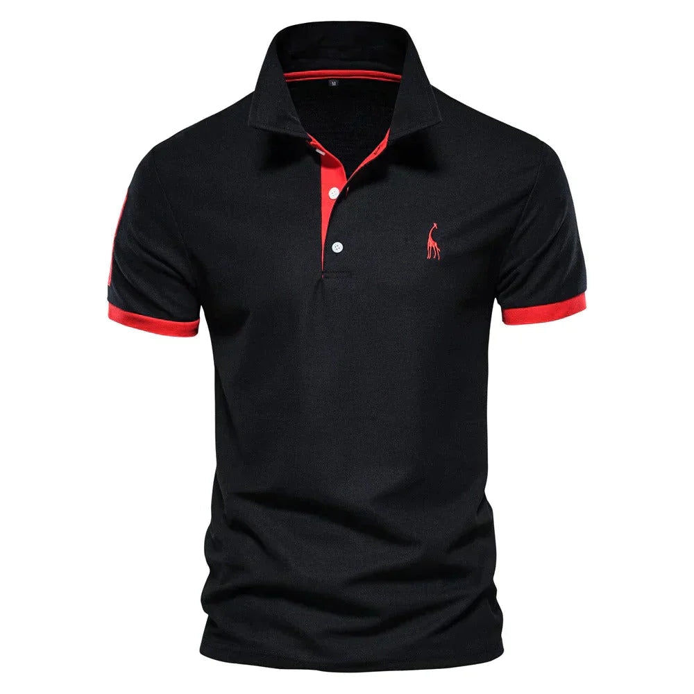 Herrepoloshirt Klassisk Komfortabel Bomuld 5