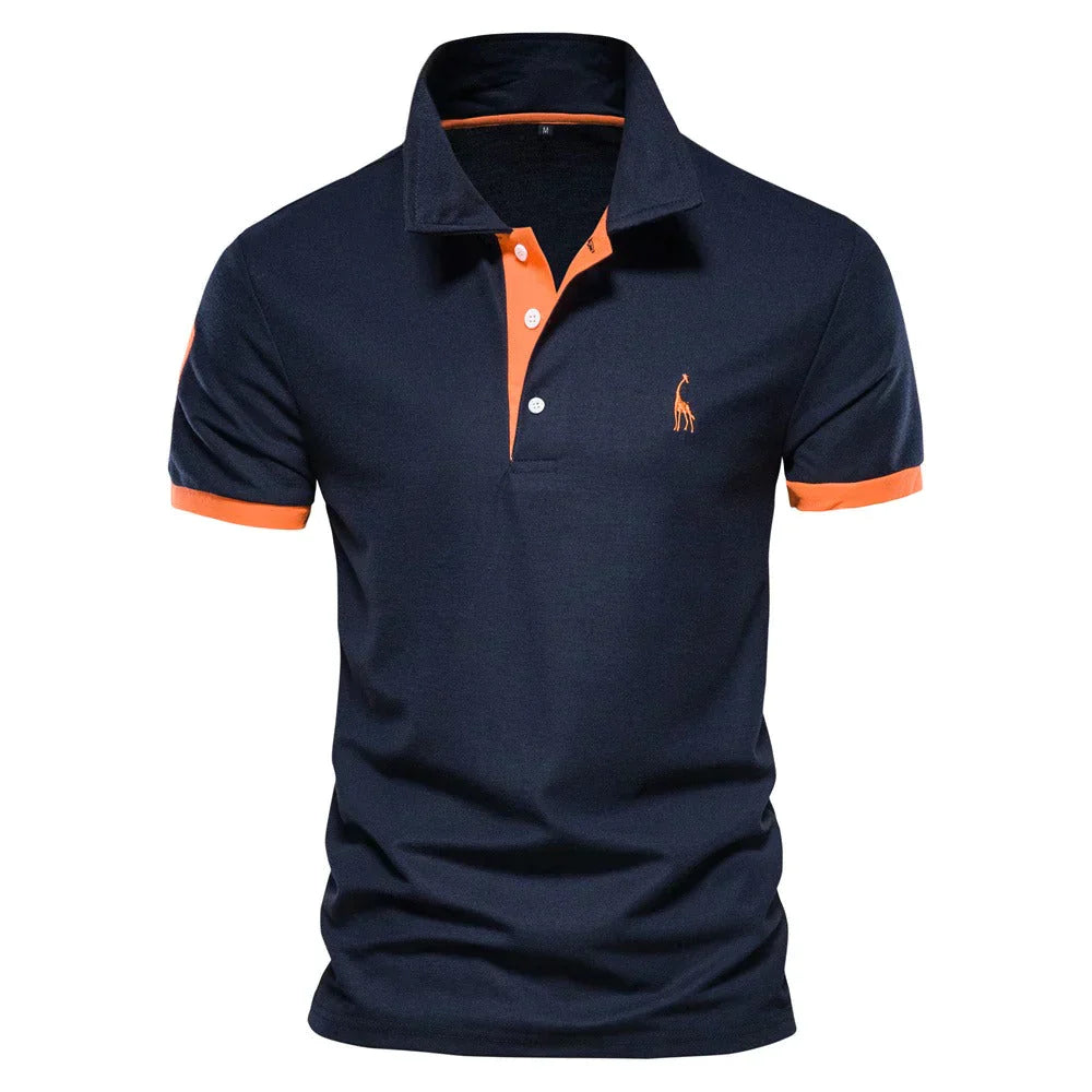 Herrepoloshirt Klassisk Komfortabel Bomuld 7
