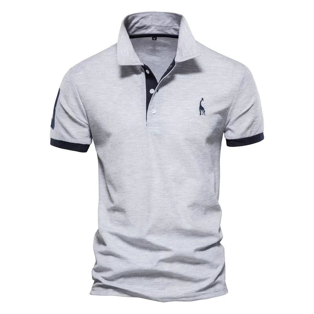 Herrepoloshirt i klassisk design med afslappet pasform 1