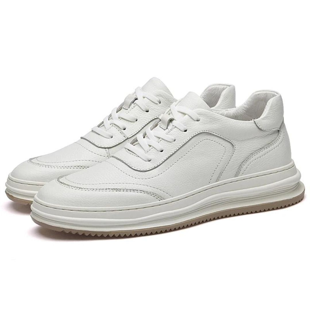 Herres Everyday Sneakers Minimalist Læder 5