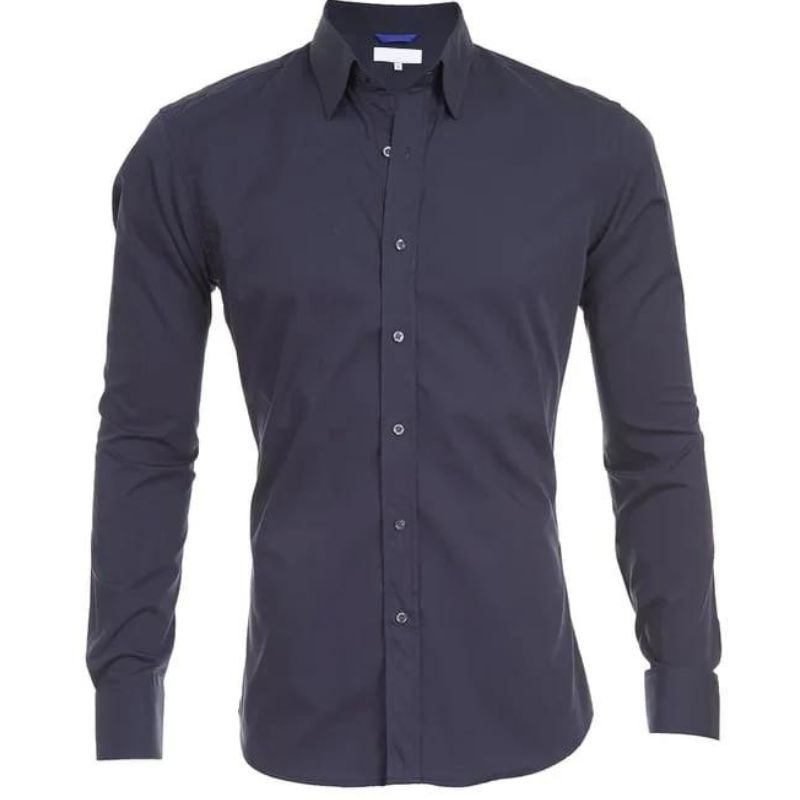 Herreskjorte med Lynlås og Klassisk Design 3