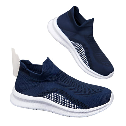 Herresneakers med 2,4 tommer Højdeforøgelse og Åndbart Mesh 0
