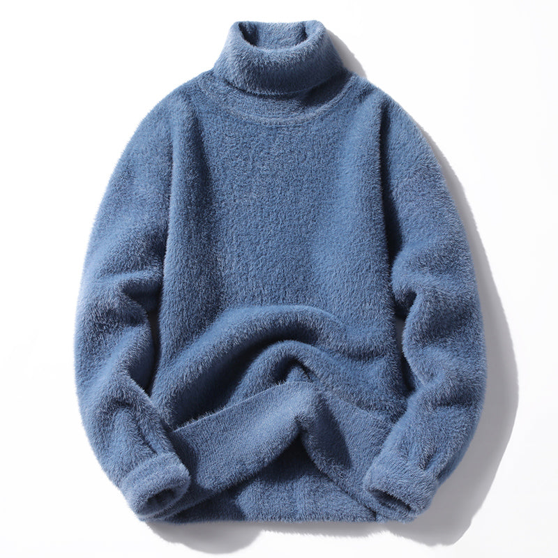 Herresweater med Høj Krave 4