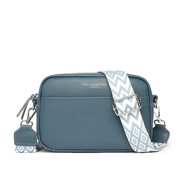 Crossbody-taske i læder af høj kvalitet