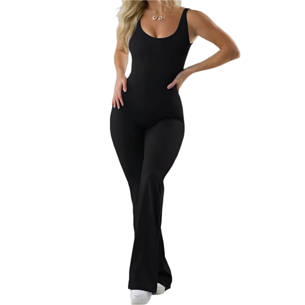 Dame Jumpsuit Festlig Uden Ærmer Polyester Med Indbygget Bryststøtte-1