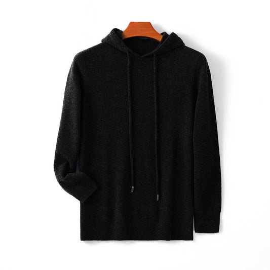 Hoodie til Mænd med Hætte og Moderne Design 0