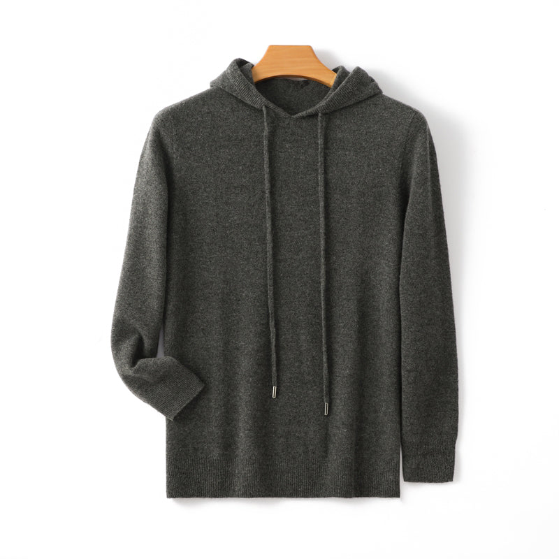 Hoodie til Mænd med Hætte og Moderne Design 3