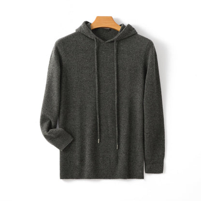 Hoodie til Mænd med Hætte og Moderne Design 3