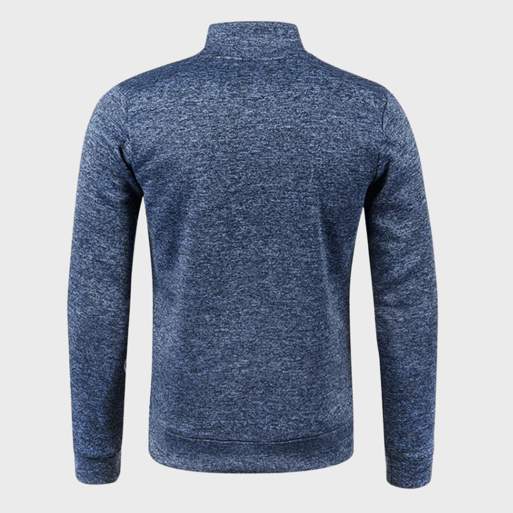 Hoodies Mænd Lynlås Casual Stil Sweatshirt Herre 1