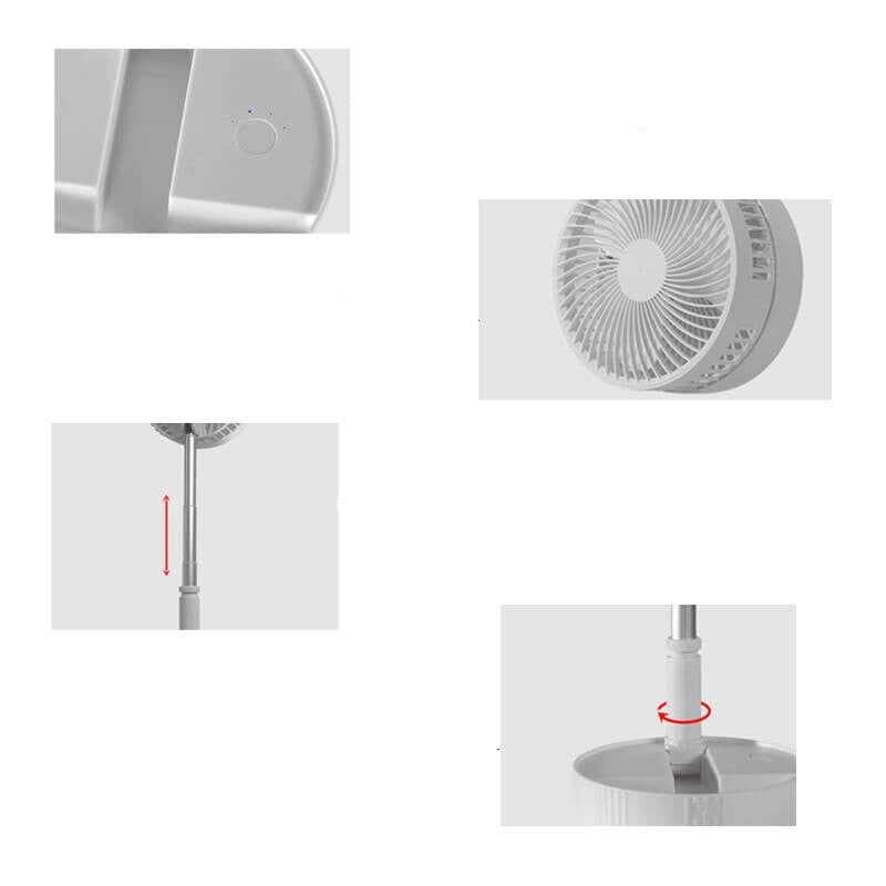 Indtrækkelig køleblæser