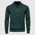 Herre Cardigan Fuld Lynlås Argyle Mønster