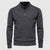 Herre Cardigan Fuld Lynlås Argyle Mønster