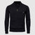 Herre Cardigan Fuld Lynlås Argyle Mønster