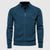 Herre Cardigan Fuld Lynlås Argyle Mønster