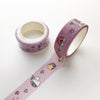 Kawaii dekorativ Washi Tape (sæt med 5)