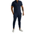 Herre Joggingpak Sporty Stil Halv Zipper Blødt Åndbart Stof-1