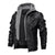 Herre Jakke Slank Polyester Efterårsjakke Elegant Design-1