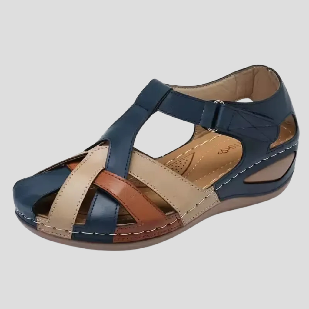 Kvinder Sandaler Colorblock Lukkede Tå 3
