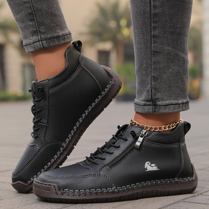 Kvinder Sneakers med Lynlås og Komfortabelt Design 6
