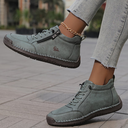 Kvinder Sneakers med Lynlås og Komfortabelt Design 7