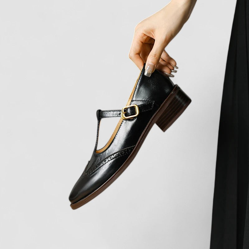 Kvinder Spring Spænde Strap Mary Janes 7