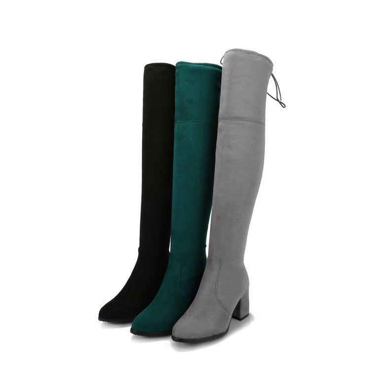Kvinder Støvler Over-the-Knee Moderne Design til Dame 4