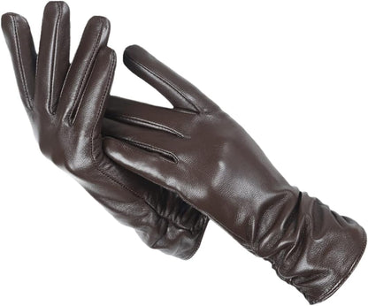 Kvindernes Klassiske Læderhandsker 5