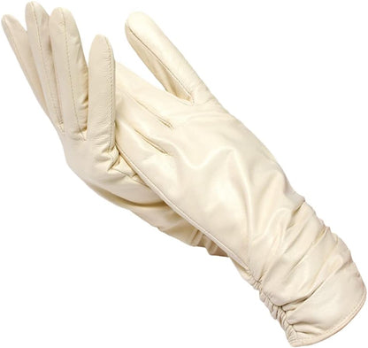 Kvindernes Klassiske Læderhandsker 8