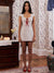 Kvindernes Tight Dress Med Gennemsigtige Stropper Polyester Elastan 2