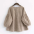 Kvinders Asymmetrisk Bluse i Ternet Design 7