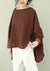 Kvinders Asymmetrisk Top i Plaid Design 2