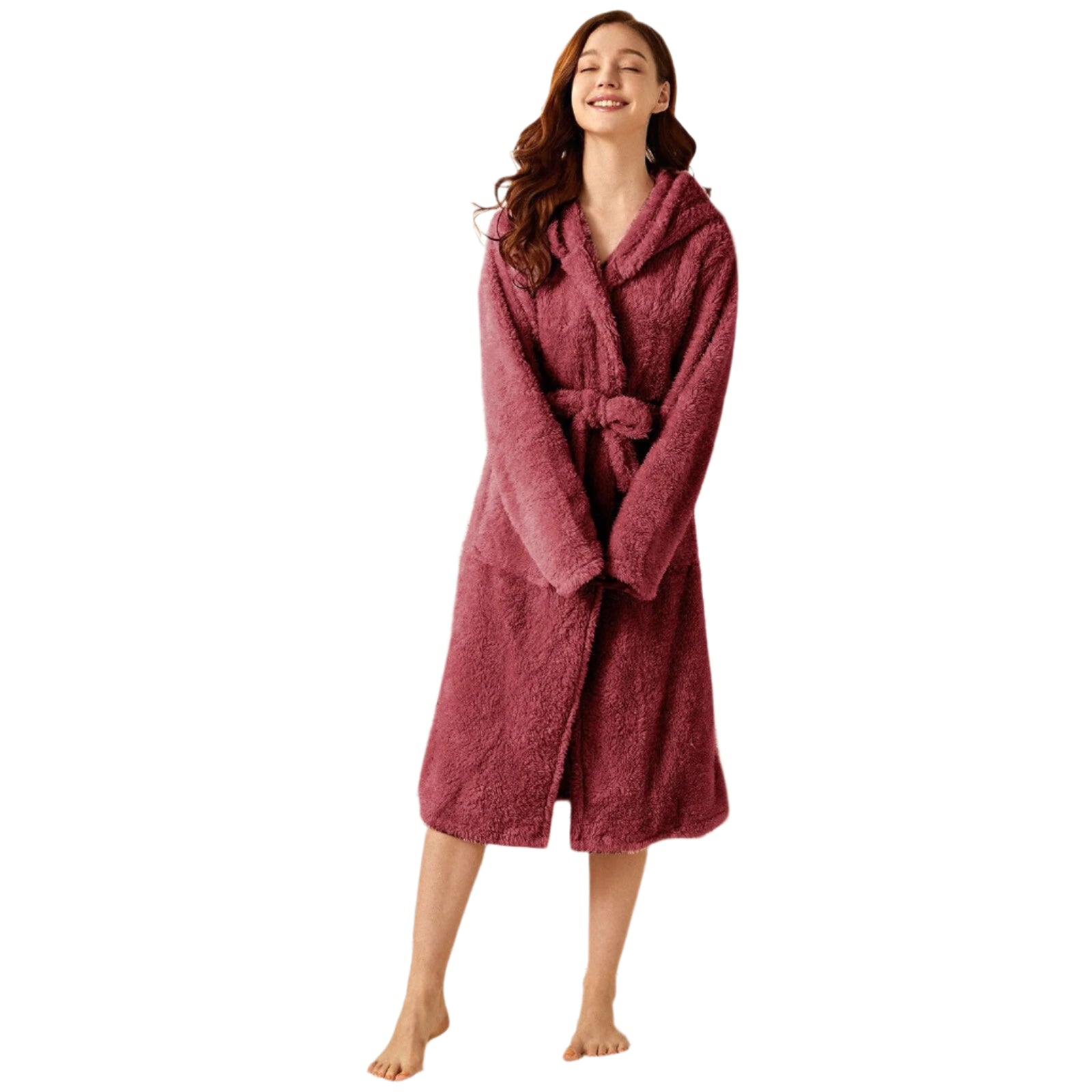 Kvinders Badjas Blød Mikrofiber Designet til Komfort 0