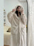 Kvinders Badjas Fleece Elegant og Komfortabel 1