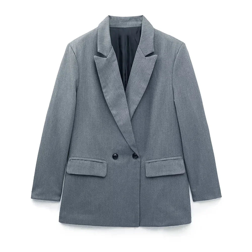 Kvinders Blazer Dobbeltradet 3