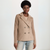 Kvinders Blazer Frakke Strikket Polyester-Bomuldsblanding 0