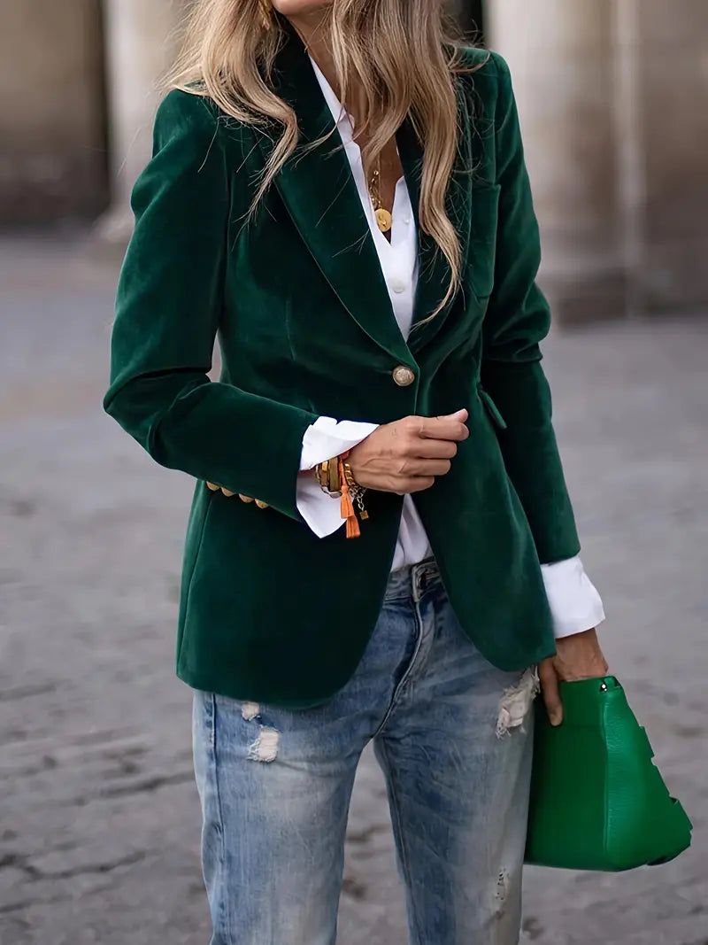 Kvinders Blazer Tidløs Chic 10