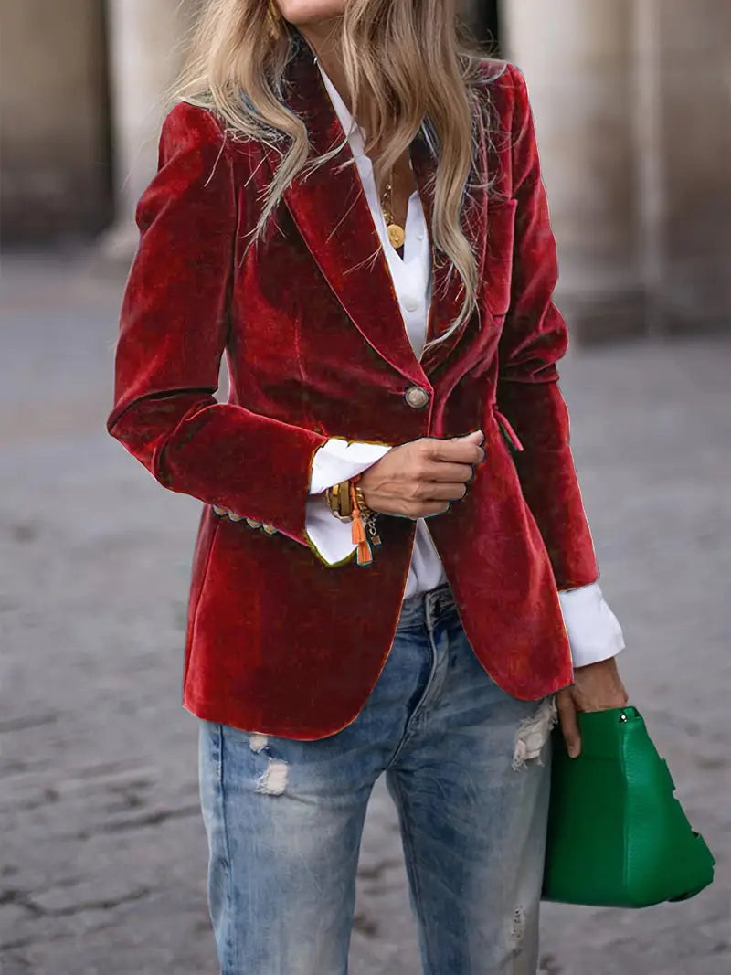Kvinders Blazer Tidløs Chic 9